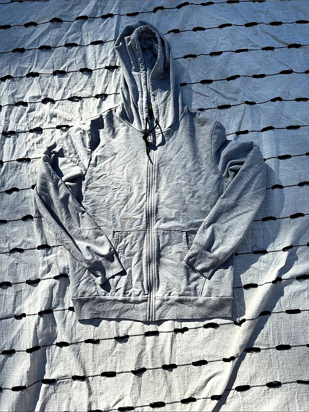 Z by Zella Gray Full-Zip Hoodie Like New